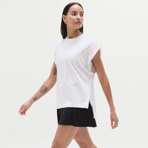True Cotton Oversized Dolman Tee